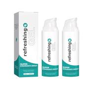 Gel Anti-Transpirant Hyperhidrose, Déodorant Anti Transpiration Intensive pour Mains, Pieds, Aisselles, contre la Transpiration Excessive, Sans Taches ni Residus Gras (2)