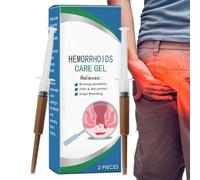 Gel Apaisant Anus | Gel de Soin Corporel 2 Pièces | Onguent Anal Non Gras,Soulage les Brûlures et Démangeaisons pour la Récupération à Domicile