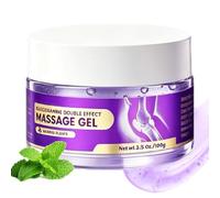 Gel apaisant pour les articulations, non collant, action rapide, 100 g, léger, crème apaisante - Pour cou, épaules, dos, lombaires, genoux, jambes, bras, pieds, mains, pour la maison et