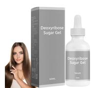 Gel au sucre désoxyribose pour cheveux, gel capillaire désoxyribose, sérum capillaire désoxyribose, huile capillaire pour cuir chevelu, gel épaississant pour cheveux pour hommes et femmes (1 pièce)