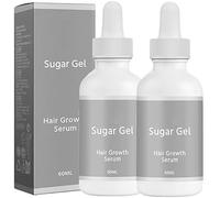 Gel au sucre désoxyribose pour la croissance des cheveux, Essence épaississante pour cheveux pour hommes et femmes, Sérum réparateur puissant