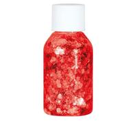 GEL AVEC PAILLETTES CORPS VISAGE 20GR ROUGE