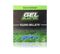 Gel Blaster Lot de 10 000 recharges Gellets - Vertes - Fabriquées pour Les Blasters en Gel - Billes de Gel Non Toxiques à Base d'eau - Spécialement conçues pour Les Blasters en Gel - pour Les