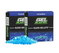 Gel Blaster - Munitions de Recharge 20 000 Gellets - Bleu - Balles de Gel à Base d'eau Non Toxiques - Spécialement conçues pour Les Gel Blasters, 14 Ans+