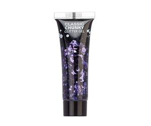 Gel brillant épais classique par Moon Glitter - 12ml - Lavende - Pailleté pour visage.