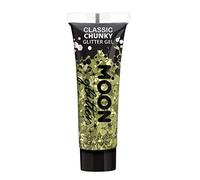 Gel brillant épais classique par Moon Glitter - 12ml - Or - Pailleté pour visage.
