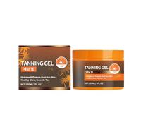 Gel Bronzant intensif, Accelerateur de Bronzage, Crème Bronzante pour Banc Solaire,eau sublimatrice de bronzage instantané,pour un Bronzage Intense Naturel avec des Ingrédients Naturels