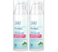 Gel buccal hydratant TePe bouche sèche, menthe douce, gel buccal pour soulager la sensation de bouche sèche, facile à emporter. (Lot de 2)