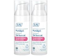 Gel buccal hydratant TePe bouche sèche, sans arômes, gel buccal pour soulager la sensation de bouche sèche, facile à emporter (Lot de 2)