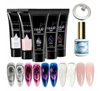 Gel Builder for Nails Kit 5 Colors Multipurpose Long Lasting