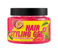 Gel Capillaire Lisse, Avec Formule Tenue Longue Durée, 9,7 X 4,8 Cm, Liquide Coiffant Puissant Pour Contrôle Des Bords, Gel De Définition Pour Tressage Des Cheveux, Pour Cheveux Bouclés, Ondulés Et Ra