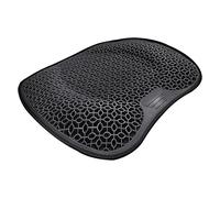 Gel Car Seat Cushion - Cooling Chair Pad | 17x17in Honeycomb Mat with Pressure Relief Support, TPE Elastic Polymer Layer with Breathable Grid, Automotive Interior Accessory Blue Tone, Comfort Insert