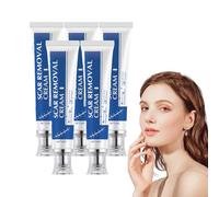 Gel Cicatrices Avancé - Crème Cicatrices Intensive Nuit - Atténue l'apparence des vergetures et des tracer, Aide à réduire l'apparence des tracer chirurgicales, d'acné et chéloïdes (5 pièces)