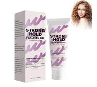 Gel Coiffant à La Graine De Lin - Gel Capillaire Naturel Avec Graines De Lin, Sans Pellicules, Idéal pour la routine capillaire - Convient à la méthode bou