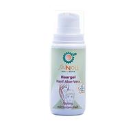 Gel coiffant bio au chanvre à l'aloe vera 100 ml dans un distributeur Airless