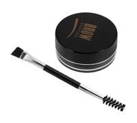 Gel Coiffant Noir pour Sourcils, Fixateur Volumisant, Brosse Incluse