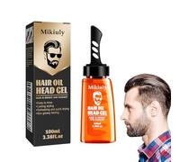 Gel Coiffant pour Homme,Cire Cheveux Homme,Hair Gel Cheveux Cire Cheveux,Cire Coiffante,2 In 1 Hair Wax Gel,Hair Setting Gel with Dip Comb,Longue Durée,Construction Rapide,Facile À Nettoyer,100ml
