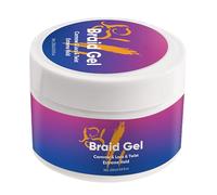 Gel coiffant pour tresses - 250 ml - Crème coiffante pour tresses - Soin des boucles - Pour, adultes, hommes et femmes