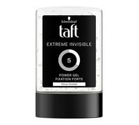 Schwarzkopf - Taft - Gel Coiffant Cheveux Power Extrême - Invisible - Fixation Forte - Longue Durée - Sans Effet Collant - Homme - Formule Vegane - Sans Alcool - Flacon 300 ml