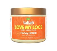 Gel coiffant Taliah Waajid Love My Locs Honey Hold It pour dreadlocks et twists, 473 ml (16 oz).