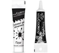 Gel colorant alimentaire noir 20 g + stylo glaçage noir Noir G