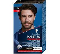 Gel Colorant - Schwarzkopf - Men Perfect - Brun Naturel 80 - Anti-Cheveux Blancs - Application Rapide