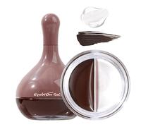 Gel Colorant Sourcils, Maquillage Volume Résistant à l'Eau, Gel à Sourcils Naturel, Pour Femmes Débutantes Soirée Voyage Fête Travail Mariage