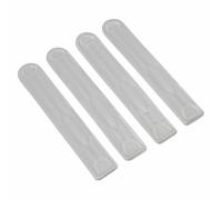 Jeu de 4 bandes gel confort sous guidoline avec adhésif P2R 3m Gris