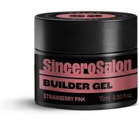 Gel Construction Ongle Uv Color - Strawberry Pink - 2in1 Nail Extension Gel Et Modelage - Gel Uv Led Pour Renforce - Couleur Gel Uv Ongle - Facile ¿¿ Appliquer - Nail Art Ongles - 15ml