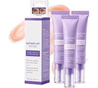 Gel contour des yeux effet liftant instantané, crème raffermissante express, hydratant et tonifiant, soin hydratant pour les poches et les gonflements, effet liftant et raffermissant