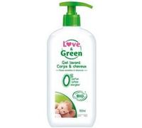 Gel Corps et Cheveux hypoallergénique BIO 500ml - LOVE & GREEN G