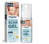 Gel Correcteur de Cicatrices, Scar Stretch Marks Remover Gel, Soin Peau Intensive pour l‘Apparence des Marques, Texture Léger à Absorption Rapide, for Injury, Old Scars and Burns, Tous Types de Peau