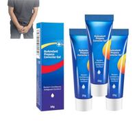 Gel correcteur de phimosis naturel, récupération facile, sûr et sans douleur, gel de soin correcteur de phimosis du prépuce masculin, crème de phimosis pour adultes, rapide et douce (3 Pièce)