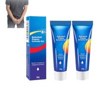 Gel correcteur de phimosis naturel, récupération facile, sûr et sans douleur, gel de soin correcteur de phimosis du prépuce masculin, crème de phimosis pour adultes, rapide et douce (2 Pièce)