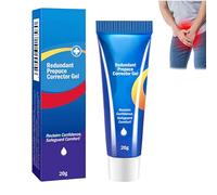 Gel correcteur pour phimosis, crème et fluide correcteur pour phimosis, correction pour prépuce excessif, hydratant, gel correcteur pour prépuce excessif, soulagement rapide (1Pièce)