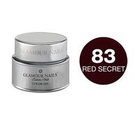 Gel Couleur 83 Red Secret Glamour Nails 5ml