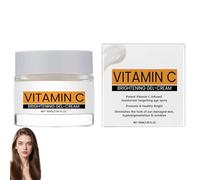 Gel-crème éclaircissant à la vitamine C, hydratant pour le visage à la vitamine C, anti-rides et anti-âge, nourrissant doux, raffermissant et hydratant, lisse les ridules (1pcs)