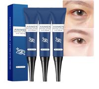 Gel-crème raffermissant instantané pour les yeux, Gel décongestionnant pour les yeux aux peptides Awaken, Peptides, Sérum tenseur anti-rides et anti-cernes, Réduction rapide des poches (3PCS)
