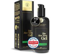 Gel D¿Aloe Vera 100% Bio ¿ Jus Pur D¿Aloe Vera ¿ Avec Acide Hyaluronique & Panthénol ¿ Végan & Sans Parfum ¿ Soin Pur Pour Visage & Corps ¿ Après-Soleil Naturel ¿ Fabriqué En Allemagne