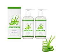 Gel d'aloe vera 100 % pur - 100 ml - Gel d'aloe vera bio pour le visage, crème hydratante naturelle, apaisante et nourrissante - Après-soleil - Soin hydratant quotidien (2)