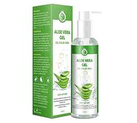 Gel d'aloe vera 100 % pur - Pour le visage, les cheveux, le corps - Crème hydratante naturelle, apaisante et nourrissante - Cosmétique naturel idéal pour les peaux sèches et abîmées et les coups de
