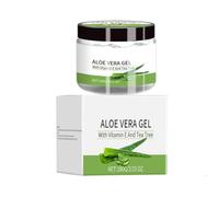 Gel D'Aloe Vera À L'arbre À Thé - Multi-usage (visage/corps/cheveux), Réduit la Brillance, Contrôle le Sébum, Rafraîchissant(5PCS)