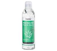 Casida Aloe Vera Gel 99% Pur für Gesicht, Haare und Körper - Spendet Feuchtigkeit und beruhigt, 200 ml Gel