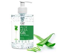 Pur Gel Aloe Vera, 100% Naturel, Hydratant Puissant, Apaisant et Calmant pour la Peau, Après l'Epilation, Rasage, Calmant Après le Soleil, Plaquage Cheveux 500 ml