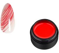 Gel D'araignée Disco De Couleur Unie/Lumineuse/Brillante, 21 Couleurs De Tréfilage Pour Nail Art Pour Tirer La Ligne, Nouveau Gel Matriciel Amélioré (Gel D'araignée De Couleur Unie, 003#Rouge)