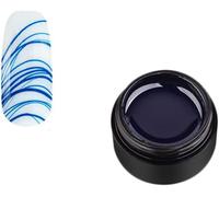 Gel D'araignée Disco De Couleur Unie/Lumineuse/Brillante, 21 Couleurs De Tréfilage Pour Nail Art Pour Tirer La Ligne, Nouveau Gel Matriciel Amélioré (Gel D'araignée De Couleur Unie, 004#Bleu)