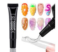 Gel d'art d'ongle 3D 10ml-designs de bricolage, gel de sculpture imperméable, Gel de conception d'art d'ongle imperméable pour les sculptures et les formes complexes 10ml