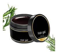 Gel de à cheveux à tenue ferme, formule non coiffante avec effet de brillant, crème de sculpture professionnelle pour cheveux, design de toilettage moderne, utilisation quotidienne