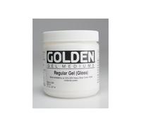 Gel de base Brillant - GOLDEN ARTIST COLORS - 473ml - Incolore - Texture épaisse - Idéal pour artistes