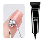 Gel De Colle Pour Strass Pour Décoration D'ongles, 30ml, Gel Adhésif Super Fort, Bricolage, Cristaux 3d, Pierres Précieuses, Bijoux, Paillettes.15ml.